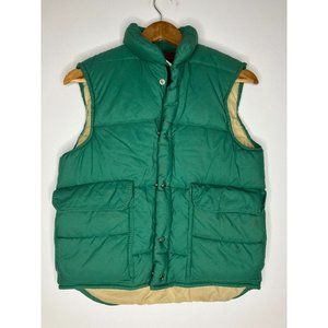 Oregon Trails A&M Industries Seattle WA Full Zip Nylon Puffer Vest Men's Small